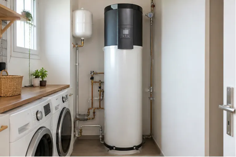 Équipement thermodynamique installé dans un local technique propre
