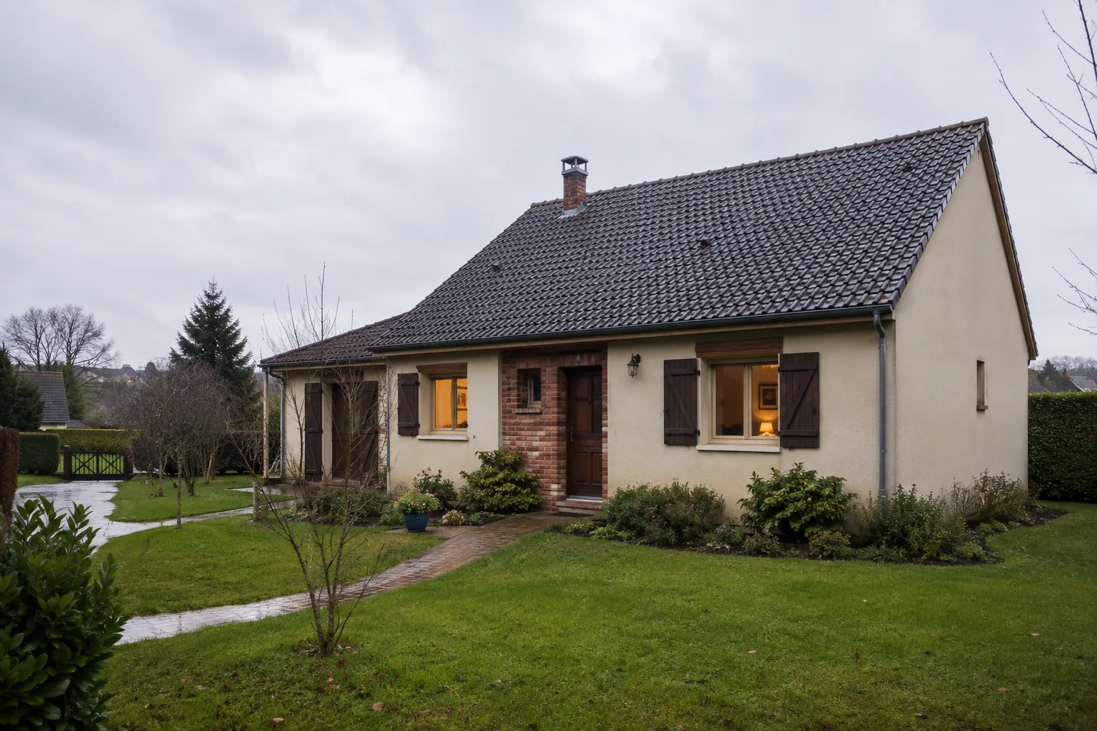Pavillon normand dans l’Eure illustrant le confort thermique toute l’année